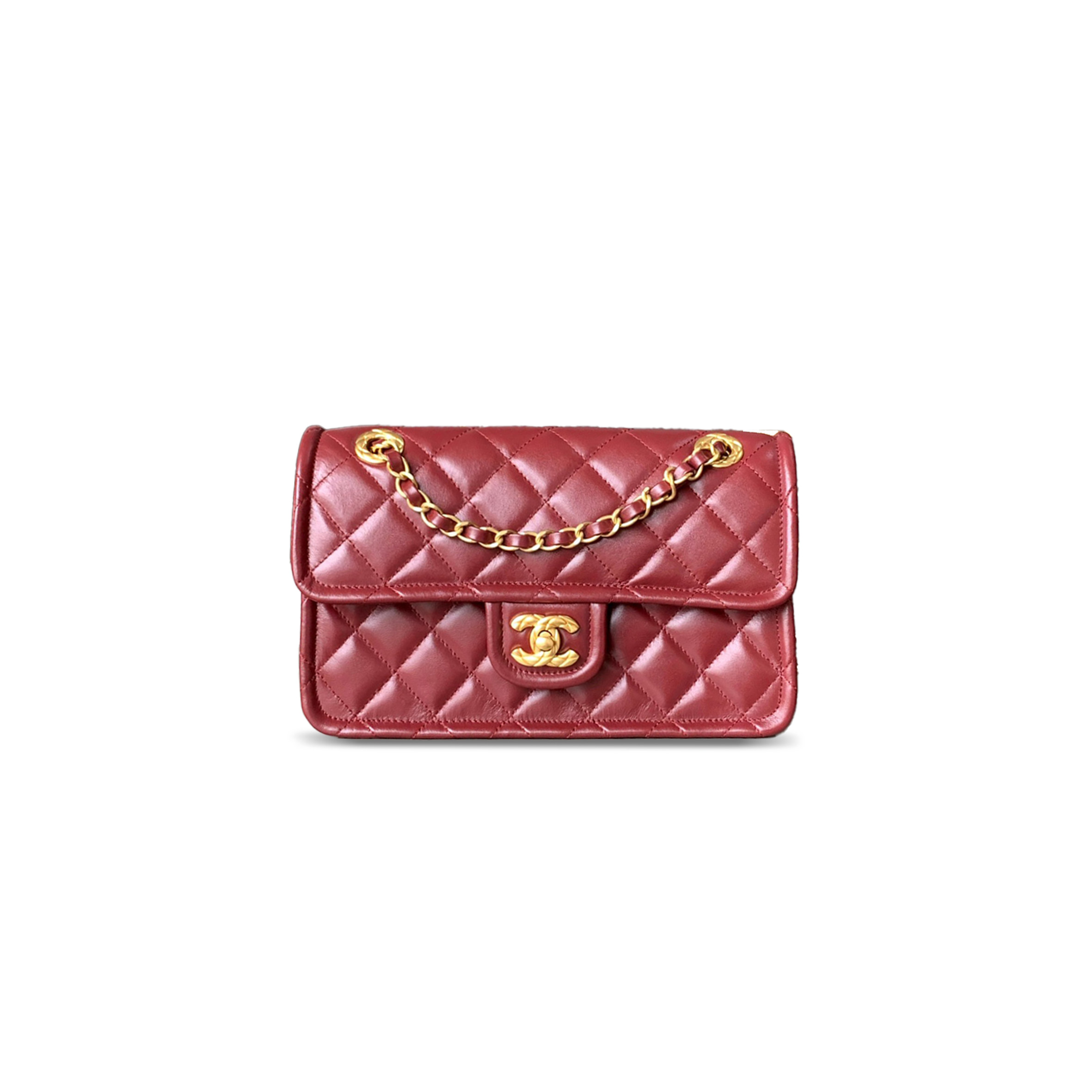 CHANEL SMALL 24K SWEET CRUSH FLAP BAG AS5225 (24.5*15.5*7cm)